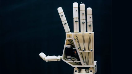 Ρομποτικό 3D-printed χέρι 