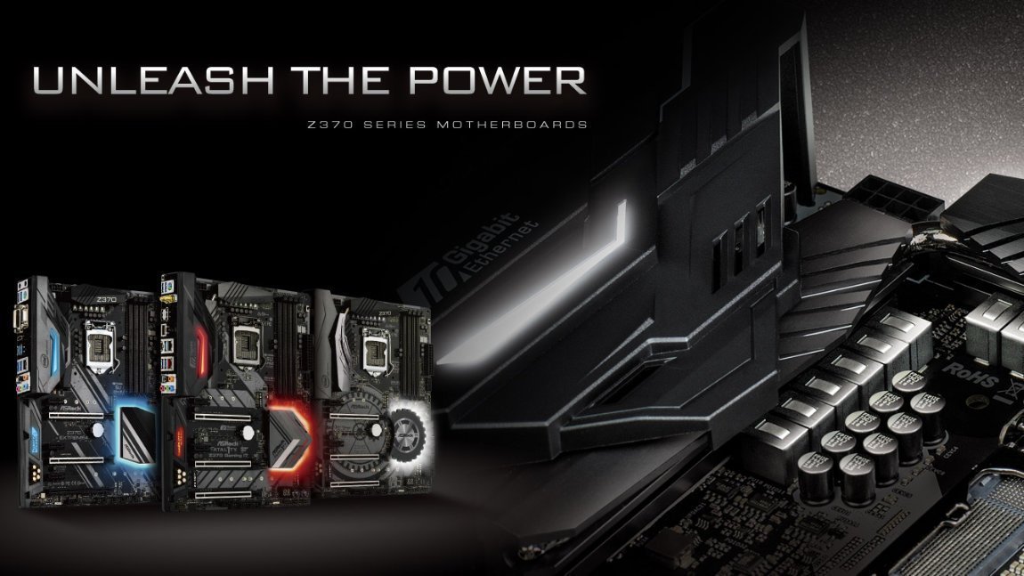 Η Asrock ανακοίνωσε πέντε νέες Z370 μητρικές