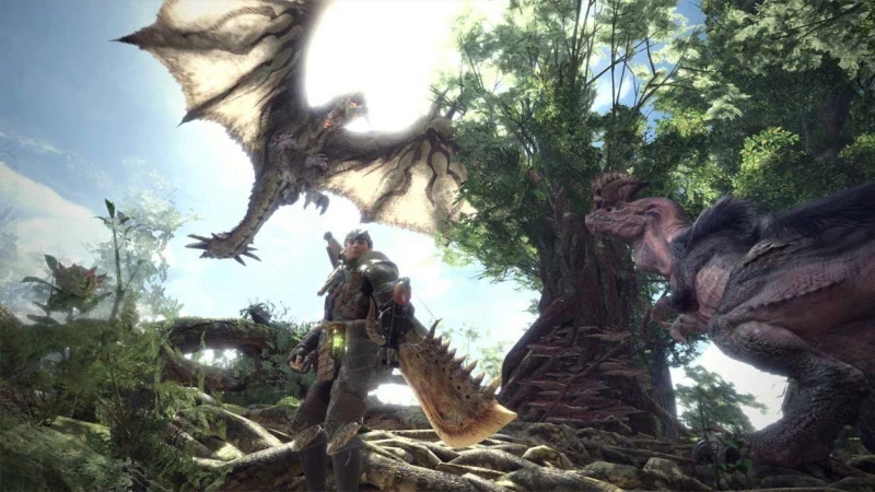 Εκτενή gameplay πλάνα από το Monster Hunter: World