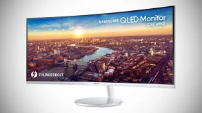 Κυρτή QLED οθόνη από τη Samsung με Thunderbolt 3