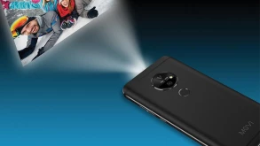 Android τηλέφωνο με ενσωματωμένο προτζέκτορα 200 ιντσών