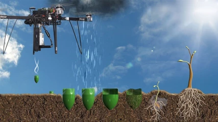 Drones που θα φυτεύουν δέντρα