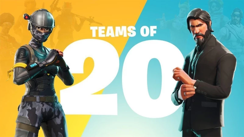 Fortnite: Νέο mode με ομάδες των 20 παικτών