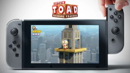 Το Captain Toad: Treasure Tracker στο Nintendo Switch
