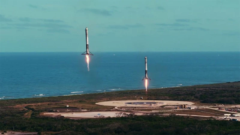 Trailer της εκτόξευσης του Falcon Heavy από το δημιουργό του Westworld