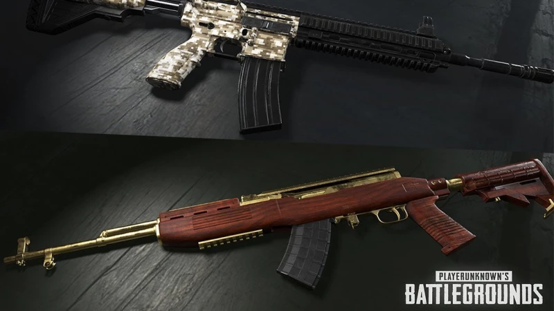 Το PUBG φέρνει τα weapon skins