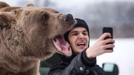 Άντρας σκοτώνεται από αρκούδα προσπαθώντας να βγάλει selfie με αυτήν [VIDEO]