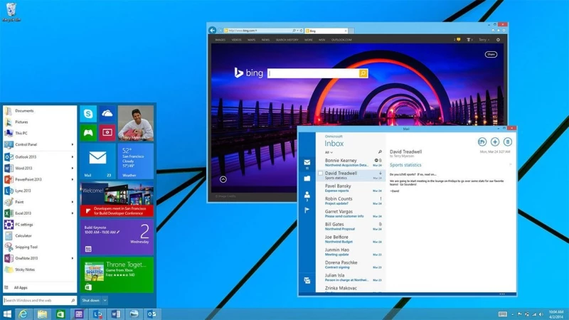 Νέες εικόνες των Windows 9