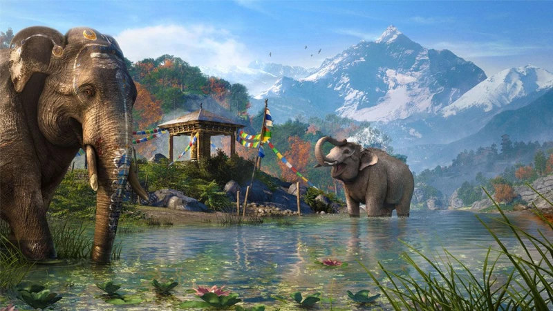 Οι ελέφαντες στο Far Cry 4