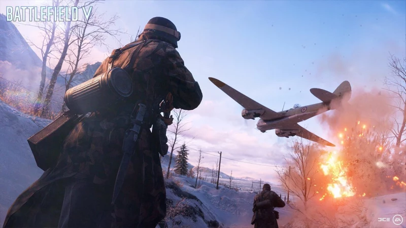 Battlefield V: Επικές μάχες στα χιόνια στο χαοτικό multiplayer trailer