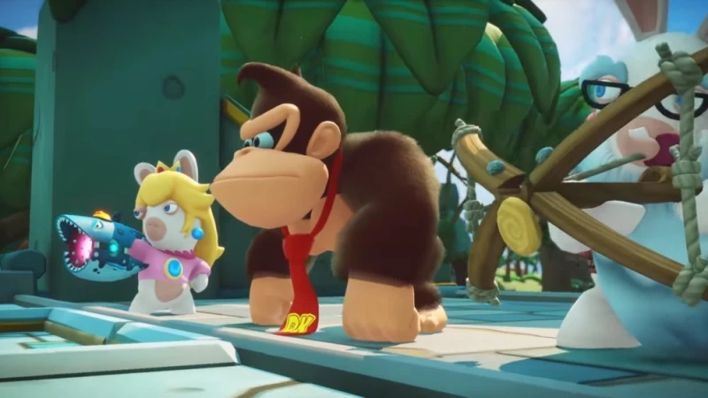 E3 2018: Νέο gameplay trailer για το Mario + Rabbids Kingdom Battle Donkey Kong Adventure