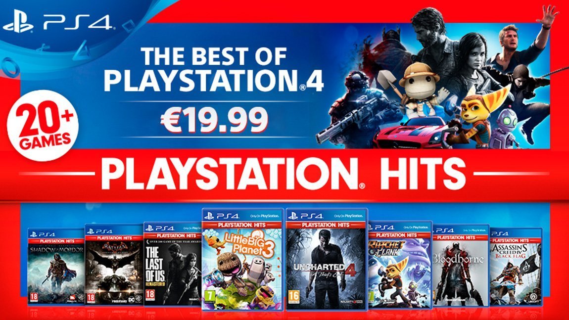 PlayStation Hits: Αγαπημένα παιχνίδια του PS4 τώρα στα €19.99