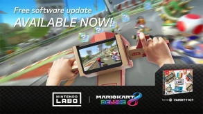 Mario Kart 8 Deluxe: Έφτασε η υποστήριξη για το Nintendo Labo