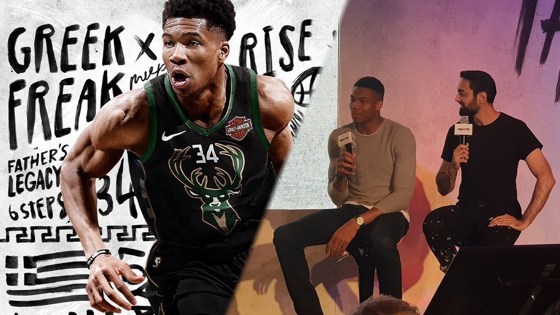 Ο Αντετοκούνμπο στο εξώφυλλο του NBA 2K19 και ήμασταν εκεί!