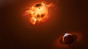 Μία από τις καλύτερες εικόνες γέννησης ενός πλανήτη