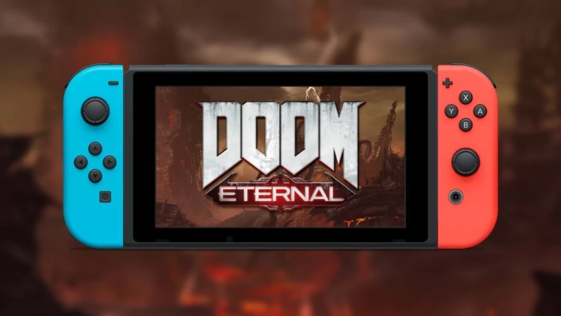 Doom eternal nintendo. Дум Этернал Нинтендо свитч. Doom Eternal на Нинтендо свитч. Doom 2016 Nintendo Switch screenshots Nintendo Life. Нинтендо свитч дум издание.