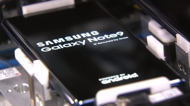 Μια ματιά στη γραμμή παραγωγής του Galaxy Note 9