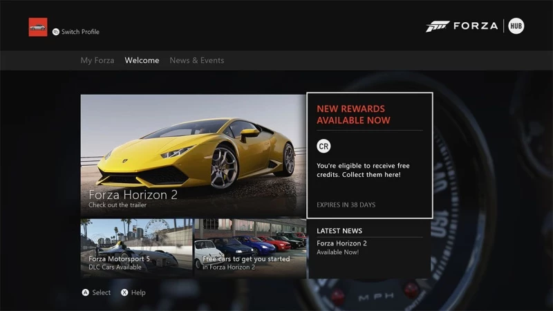 Διαθέσιμο το Forza Hub
