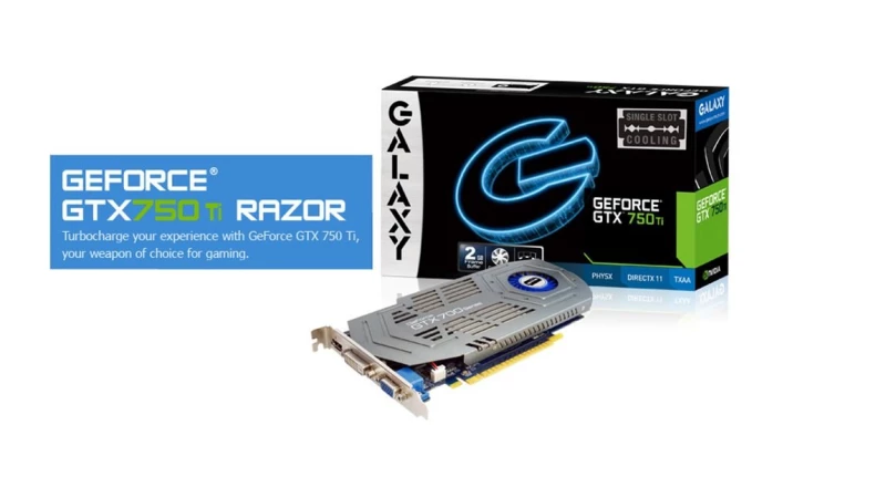 Νέα GeForce GTX 750 Ti από τη Galaxy