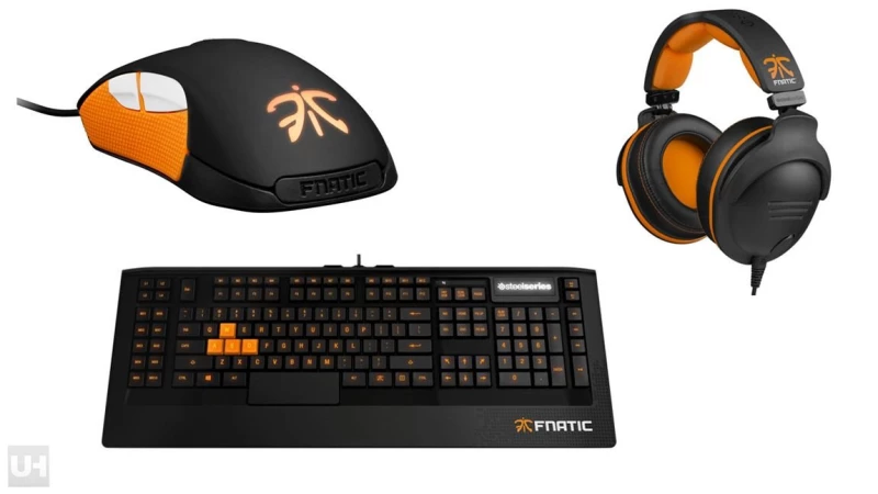 Περιφερειακά της Steelseries στα χρώματα της Fnatic