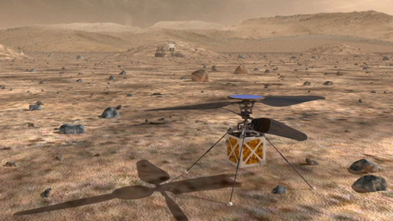 Drones στον Άρη