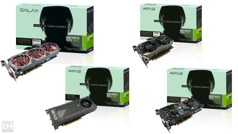 Νέες GTX 960 από την Galax