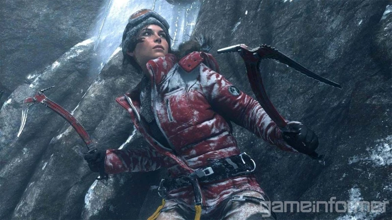Το Rise of the Tomb Raider στο Game Informer