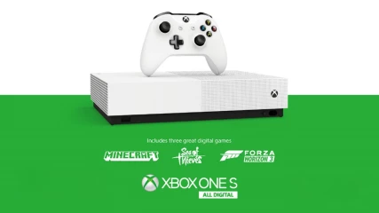 Xbox One S All-Digital: Επίσημη αποκάλυψη για την κονσόλα χωρίς Blu-ray