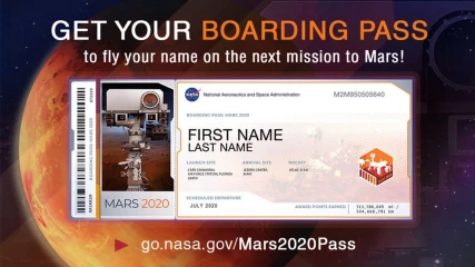 Βάλτε το όνομά σας σε εισιτήριο για τον Άρη