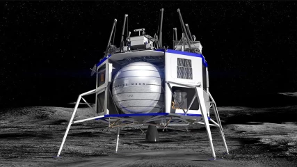 Η Blue Origin δοκιμάζει για πρώτη φορά τον κινητήρα που θα την πάει στη Σελήνη