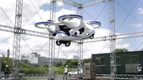 Το drone-αυτοκίνητο της NEC έκανε την πρώτη του δοκιμαστική πτήση