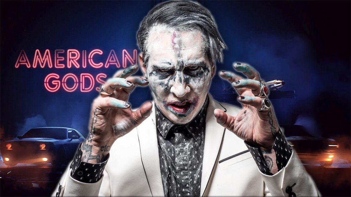 O Marilyn Manson θα παίξει έναν death metal τραγουδιστή στο American Gods