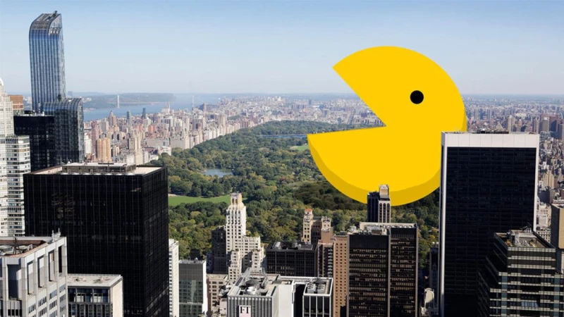 Παίξτε Pac-Man μέσα από τα Google Maps