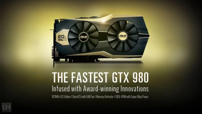 Ανακοινώθηκε η GeForce GTX 980 20th Anniversary Gold Edition