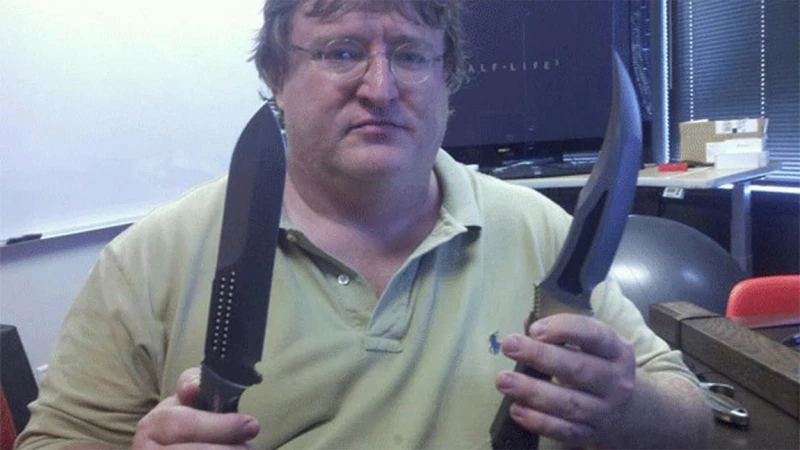 O Gabe Newell έγινε boss σε παιχνίδι