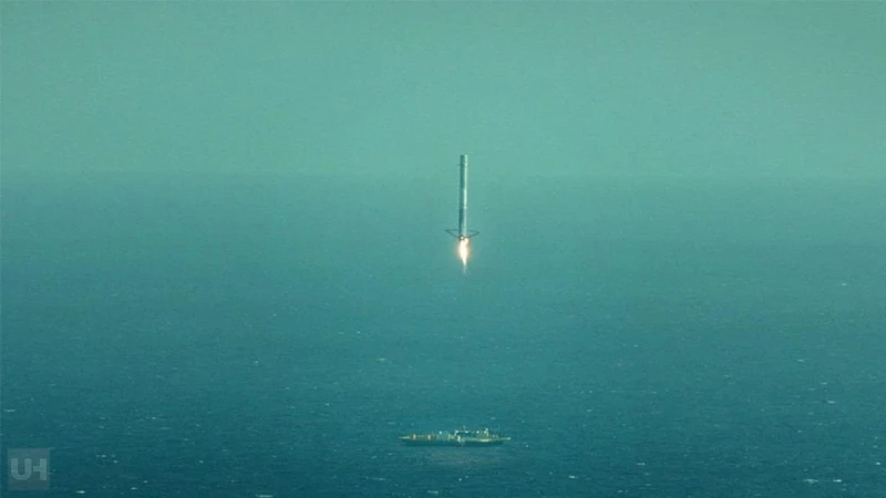 Παραλίγο επιτυχημένη η προσγείωση του Falcon 9 - Update