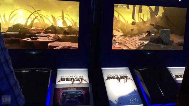 Η πρώτη off-screen εικόνα του Shadow of the Beast για το PS4