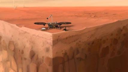 Το InSight lander της NASA εντόπισε 450 σεισμούς στον Άρη μέσα σε ένα χρόνο