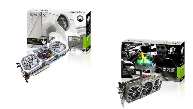 Νέες εκδόσεις της HOF GTX 980 από την Galax
