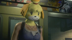 Εννοείται πως οι moders έβαλαν την Isabelle του Animal Crossing στο Resident Evil 3