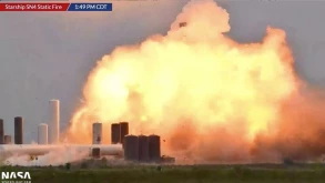Στις φλόγες και το τέταρτο πρωτότυπο Starship της SpaceX (ΒΙΝΤΕΟ)
