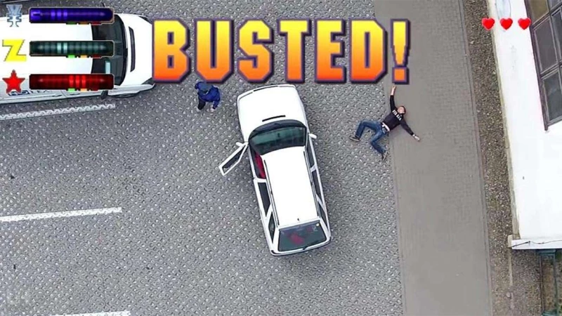 Το Grand Theft Auto 2 συναντά την πραγματική ζωή