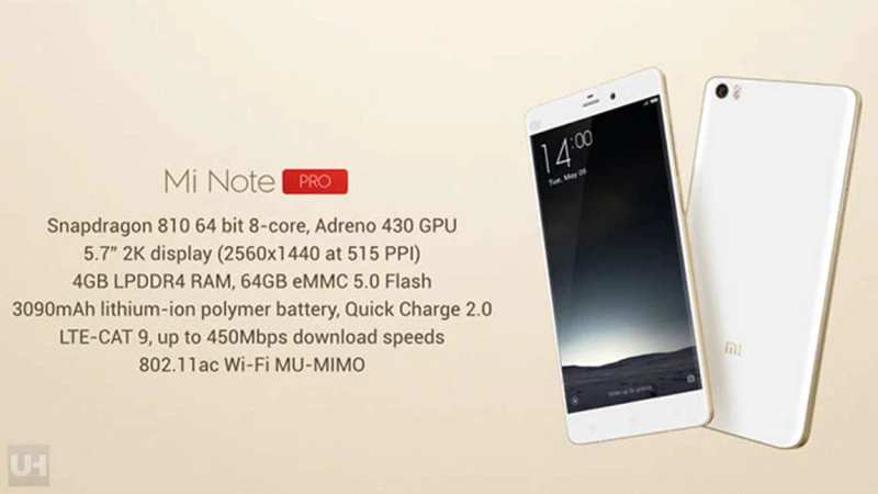Κυκλοφορεί στην Κίνα το Xiaomi Mi Note Pro