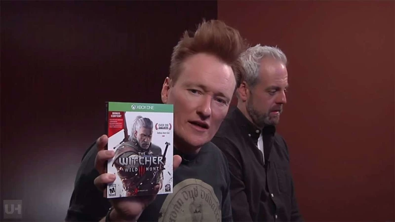 Δείτε τις επικές αντιδράσεις του Conan να παίζει The Witcher 3