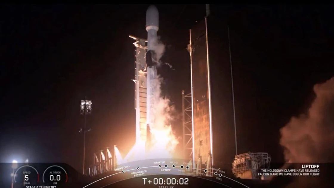 Επιτυχημένη η 10η εκτόξευση Starlink δορυφόρων της SpaceX (ΒΙΝΤΕΟ)