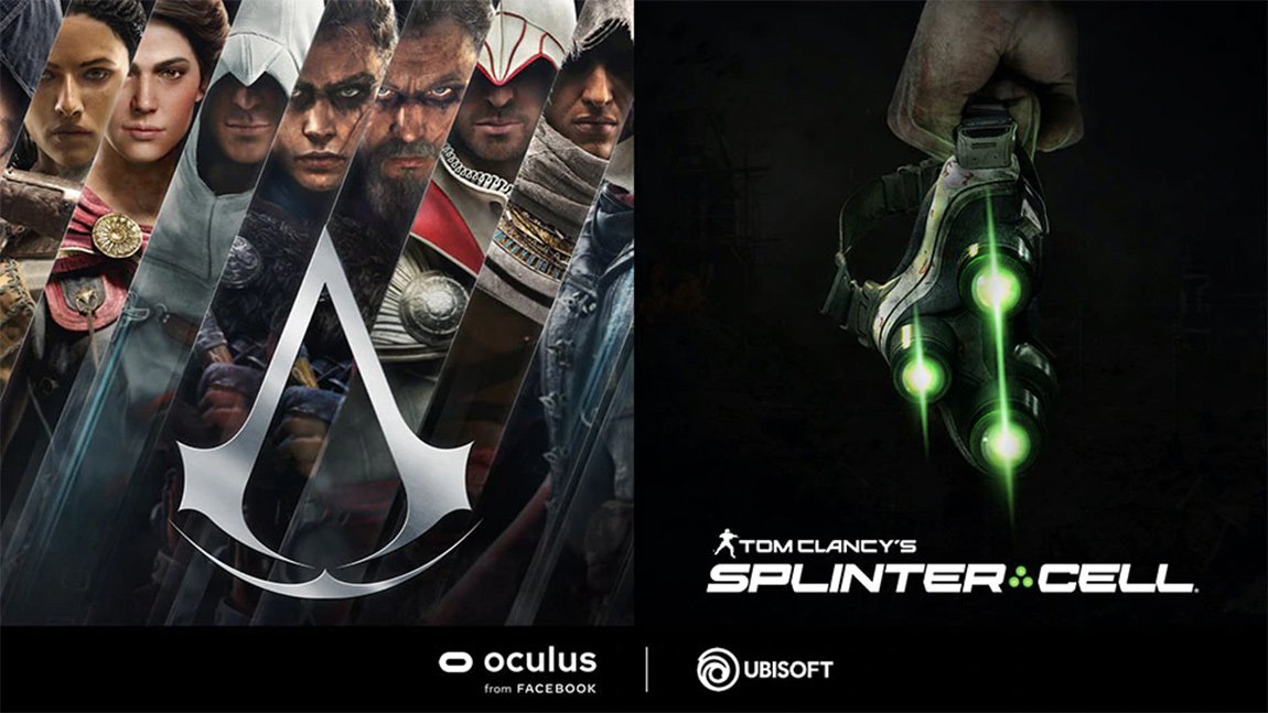Ανακοινώθηκαν νέα Splinter Cell και Assassin’s Creed παιχνίδια για το Oculus VR