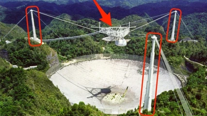Το τηλεσκόπιο του Arecibo πρέπει επειγόντως να κατεδαφιστεί