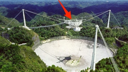 Κατέρρευσε το τηλεσκόπιο του Arecibo (ΕΙΚΟΝΕΣ)