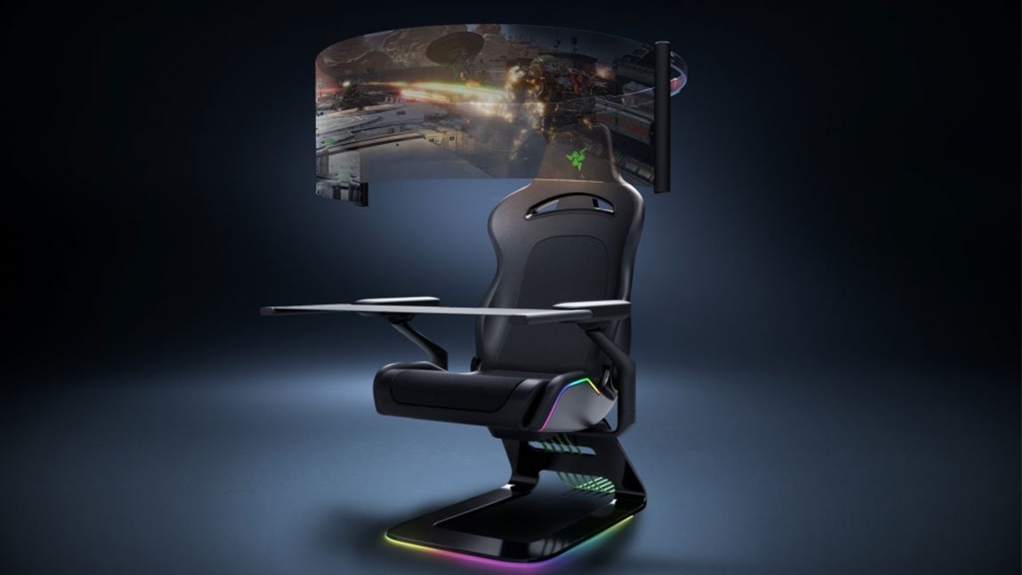 Η gaming καρέκλα της Razer έχει ενσωματωμένη 60αρα OLED οθόνη (ΕΙΚΟΝΕΣ+ΒΙΝΤΕΟ)