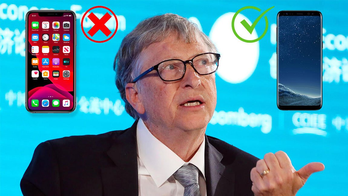Ο Bill Gates εξηγεί γιατί προτιμά το Android από το iOS